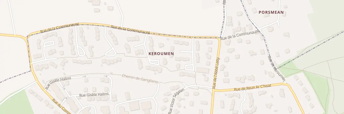 Plan du 5 Rue Jean Le Duff au Relecq-Kerhuon