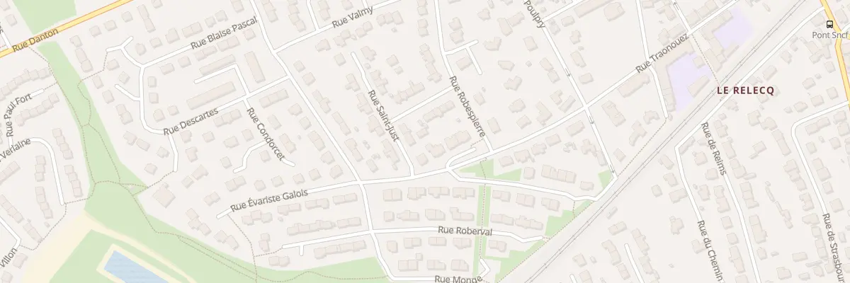 Plan du 17 Rue Saint-Just au Relecq-Kerhuon