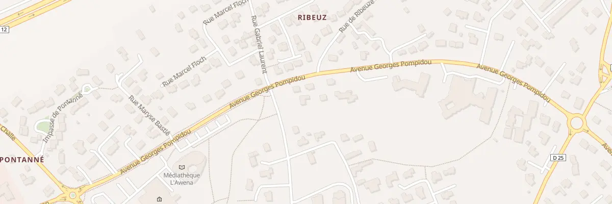Plan du 82 Rue Saint Thudon à Guipavas