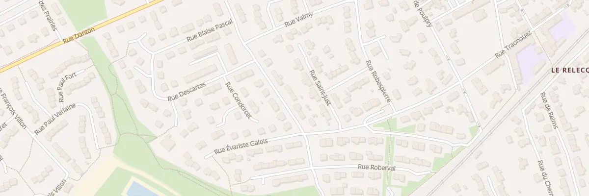 Plan du 8 Rue Pierre de Fermat au Relecq-Kerhuon