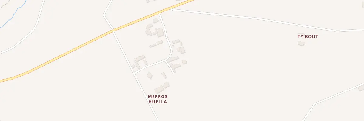 Plan du 758 Merros Huella à Plozévet