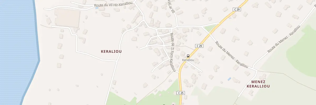 Plan du 265 Rte de Ti Forn-Keralliou à Plougastel-Daoulas