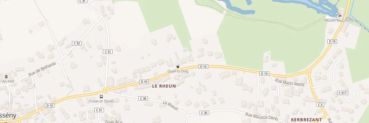 Plan du 49 Rue de Kerlouan à Guissény