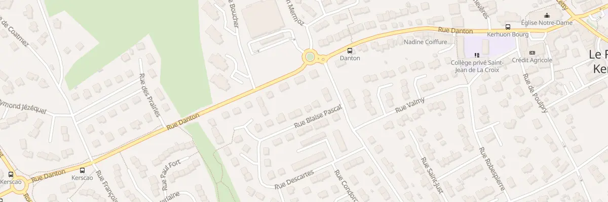 Plan du 6 Rue Blaise Pascal au Relecq-Kerhuon