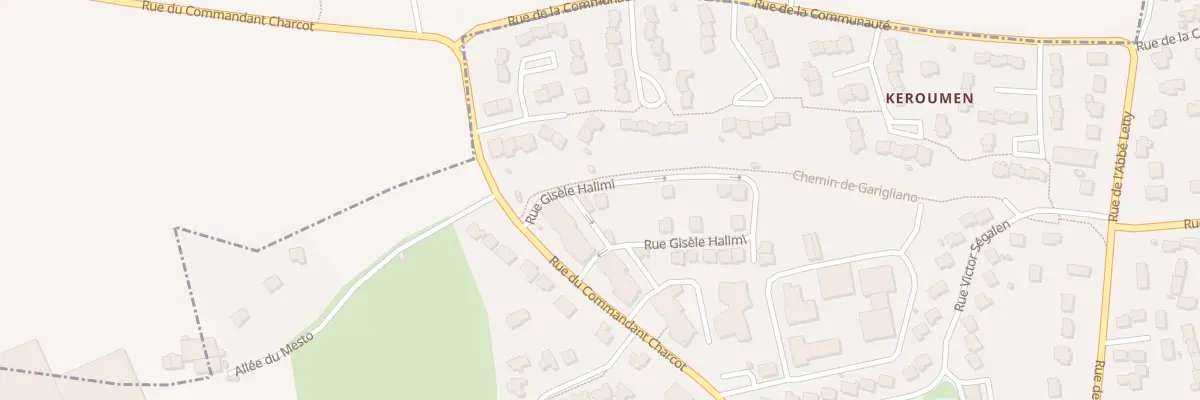 Plan du 75 Rue Gisèle Halimi au Relecq-Kerhuon
