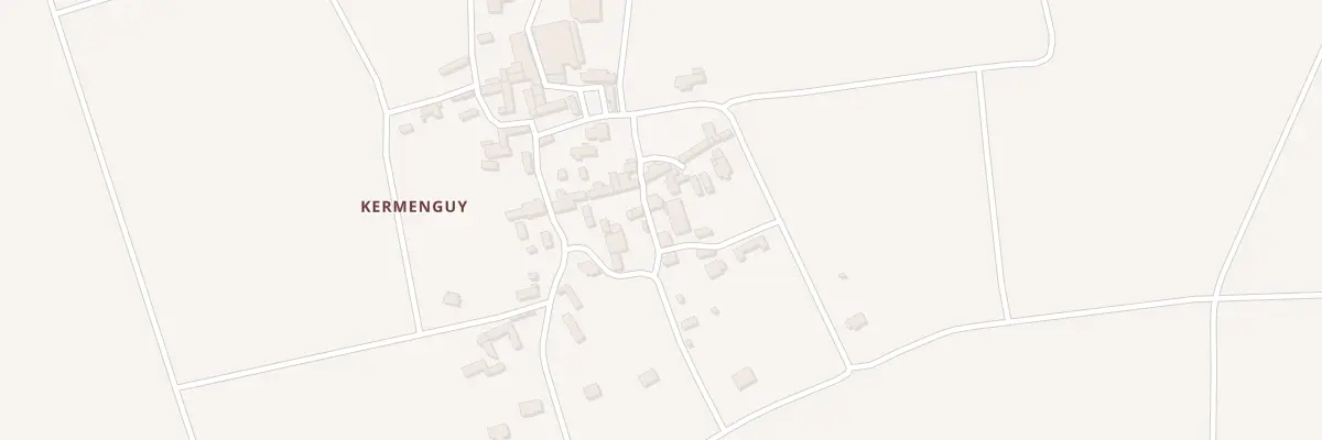 Plan du 29 Kermenguy à Plozévet