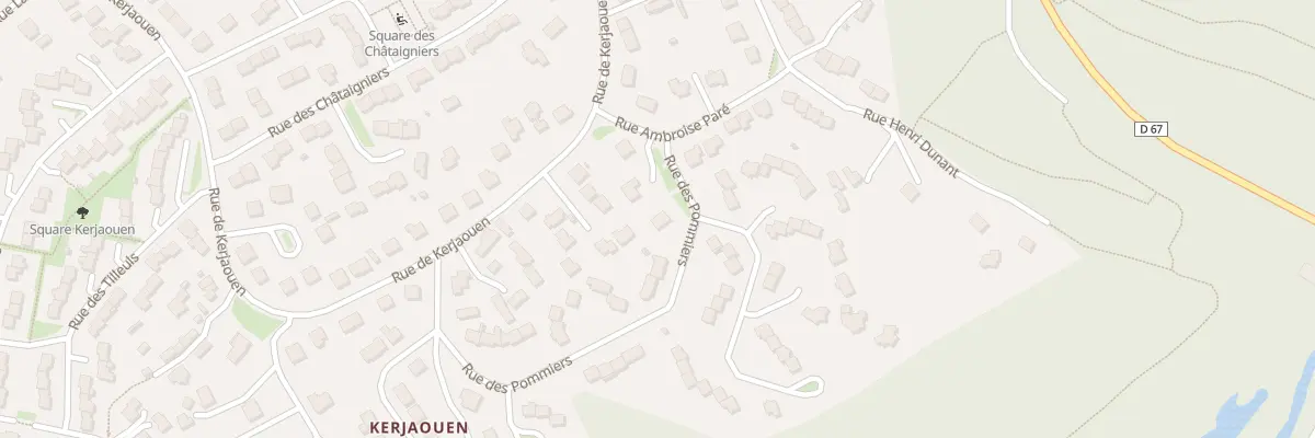Plan du 4 Rue Ambroise Paré à Guipavas