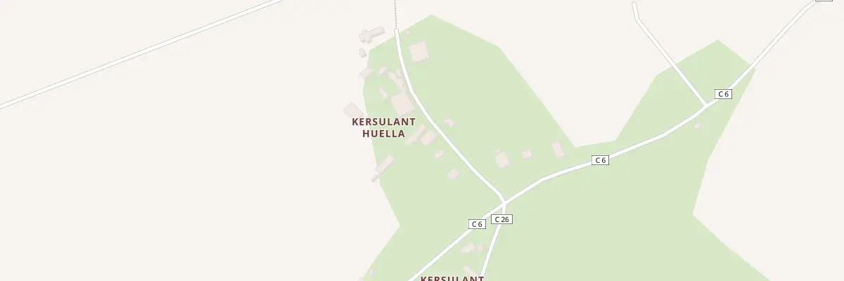 Plan du 23 Kersulant Huella à Kernilis