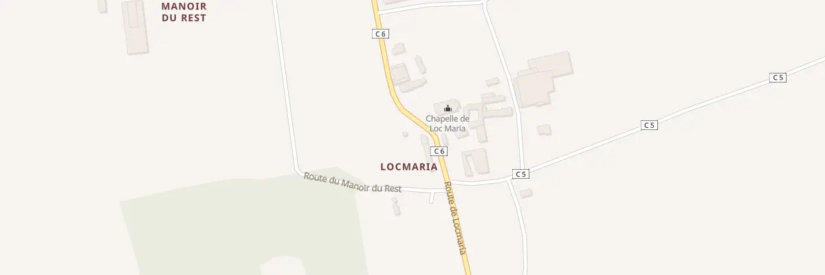 Plan du 5741 Locmaria à Plabennec