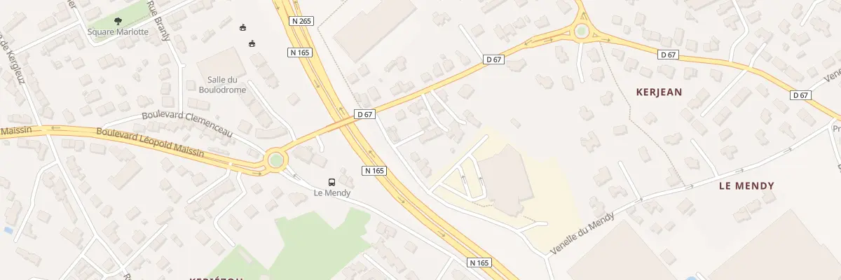 Plan du 5 Ven du Carros au Relecq-Kerhuon