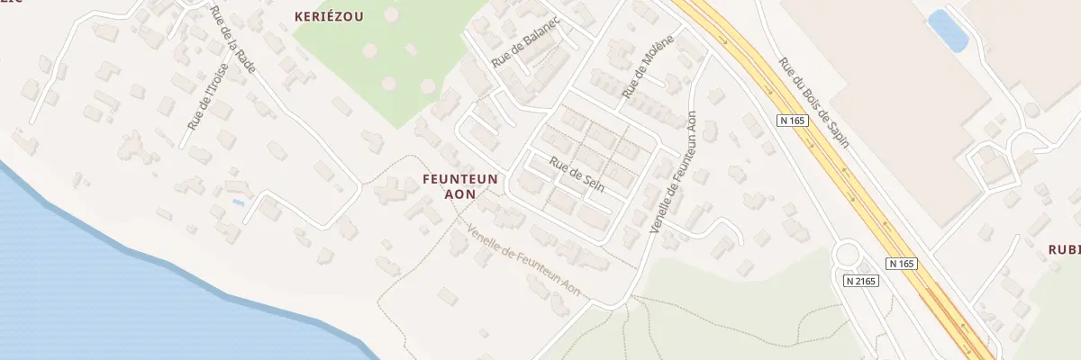 Plan du 15 Rue de Sein au Relecq-Kerhuon