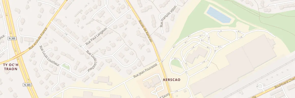 Plan du 30 Rue Kerscao au Relecq-Kerhuon