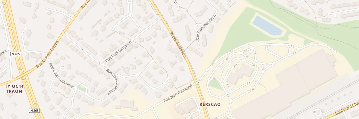 Plan du 28 Rue Kerscao au Relecq-Kerhuon