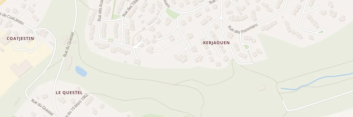 Plan du 97D Rue de Kerjaouen à Guipavas