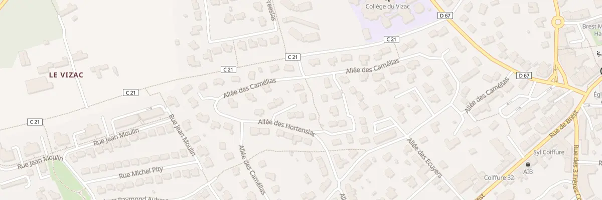 Plan du 8 Imp des Bégonias à Guipavas
