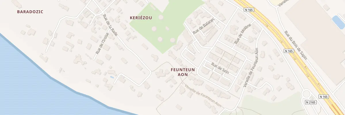 Plan du 60 Rue de Béniguet au Relecq-Kerhuon