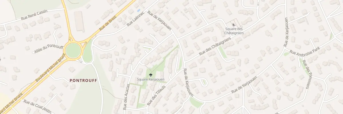 Plan du 4 Rue des Tilleuls à Guipavas