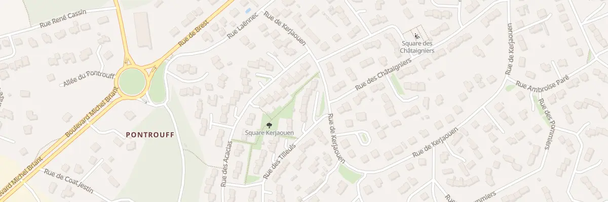 Plan du 6 Rue des Tilleuls à Guipavas
