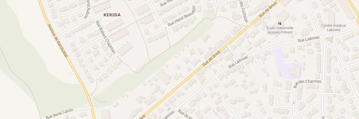 Plan du 130 Rue de Brest à Guipavas