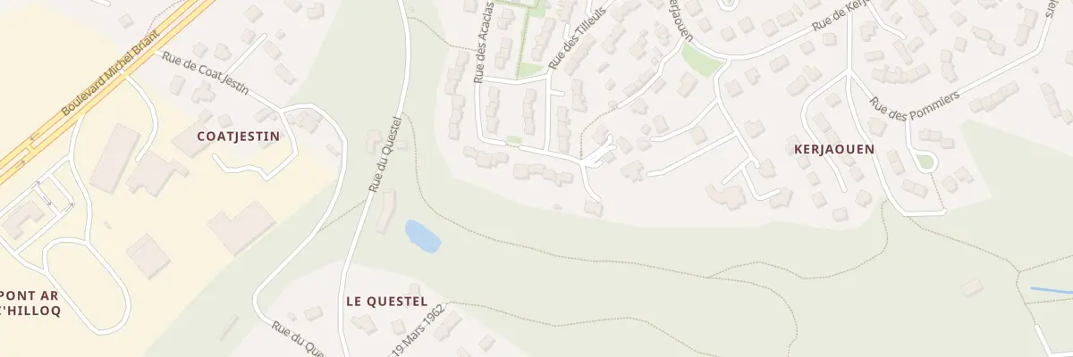 Plan du 34 Rue des Tilleuls à Guipavas