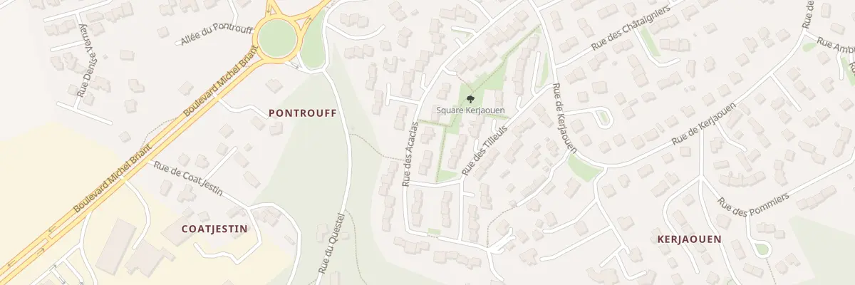Plan du 29 Rue des Acacias à Guipavas
