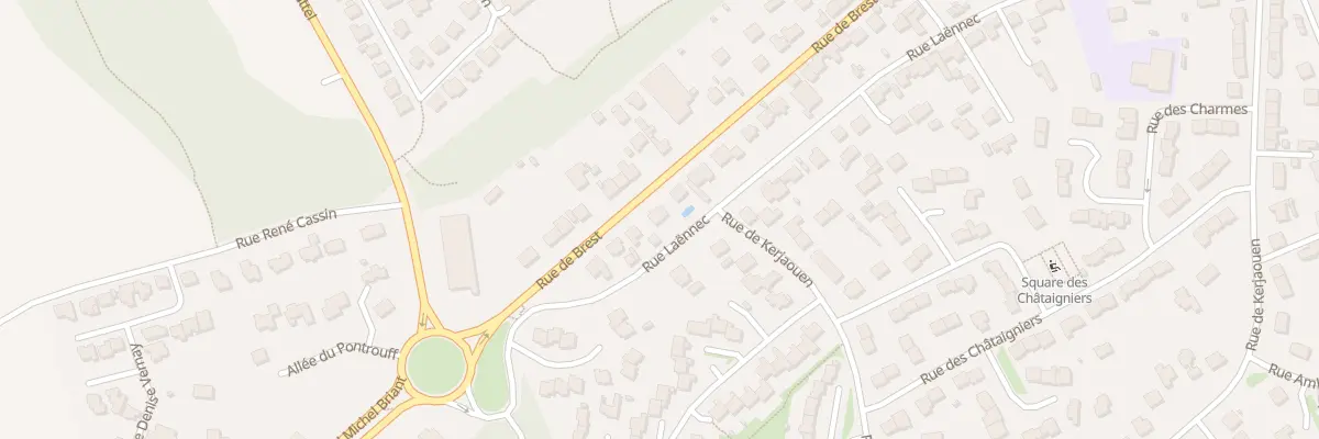 Plan du 147 Rue de Brest à Guipavas