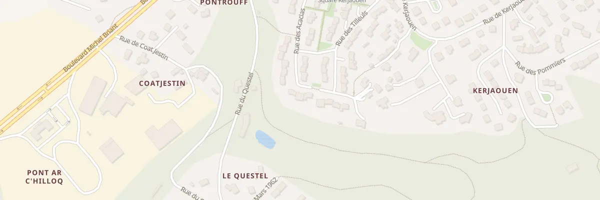 Plan du 44 Rue des Acacias à Guipavas