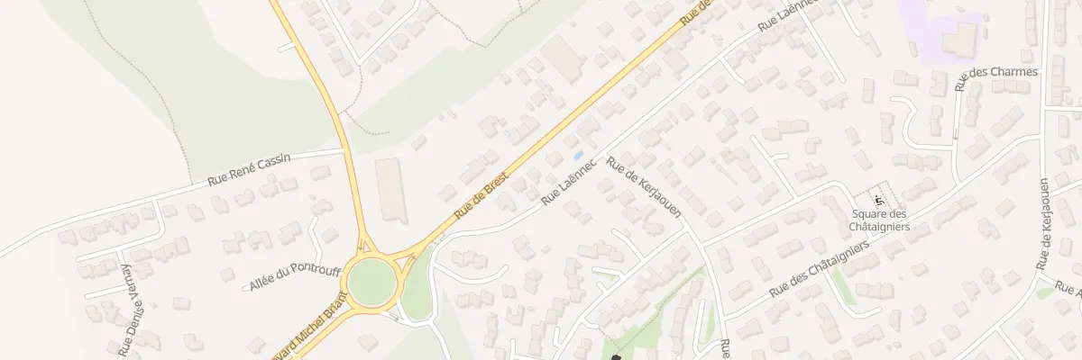 Plan du 151 Rue de Brest à Guipavas