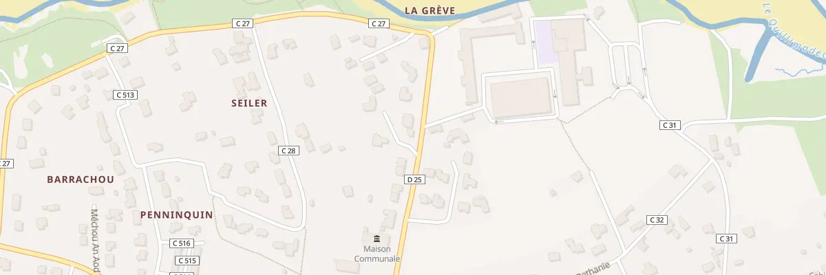 Plan du 21 Rue du Chanoine Rannou à Guissény
