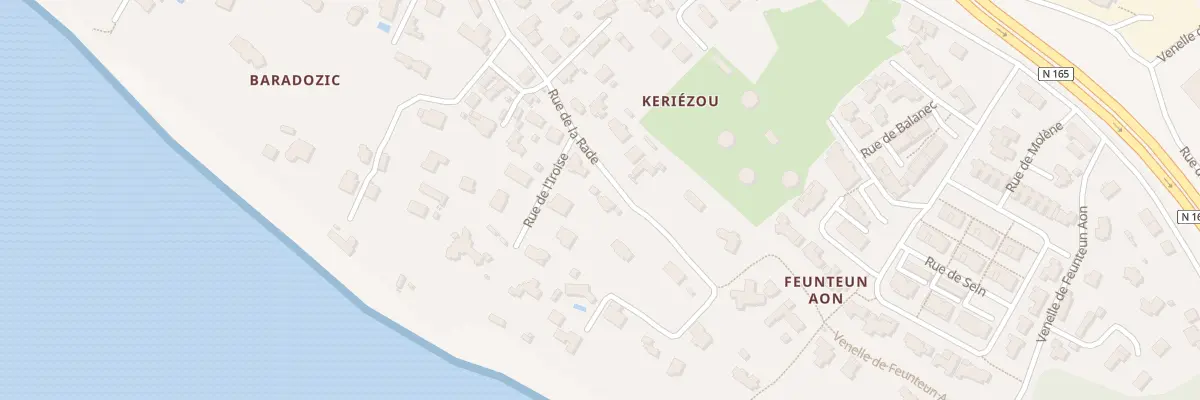 Plan du 20 Rue de la Rade au Relecq-Kerhuon