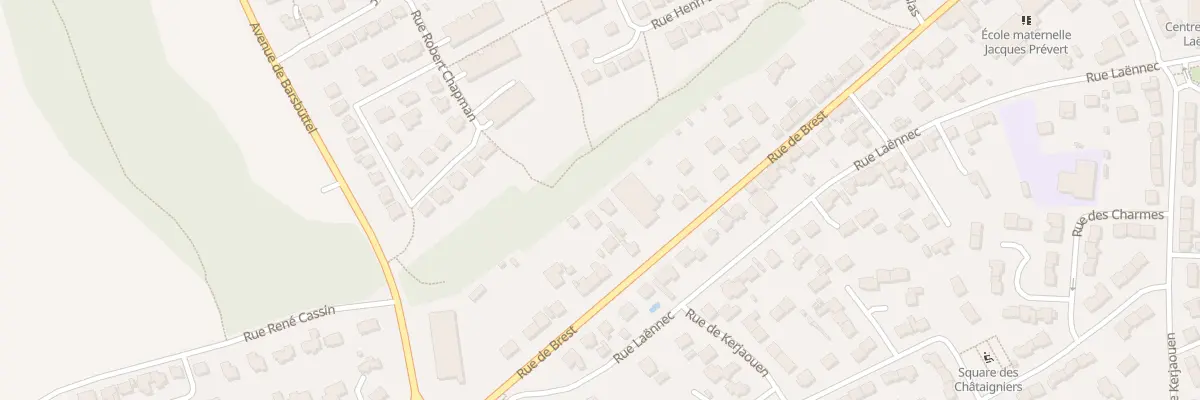 Plan du 142B Rue de Brest à Guipavas