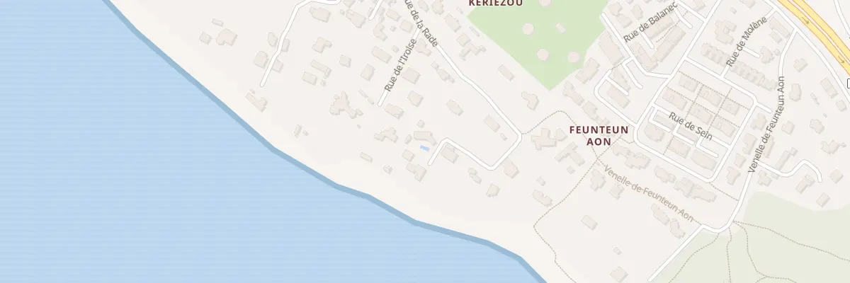 Plan du 34 Rue de la Rade au Relecq-Kerhuon