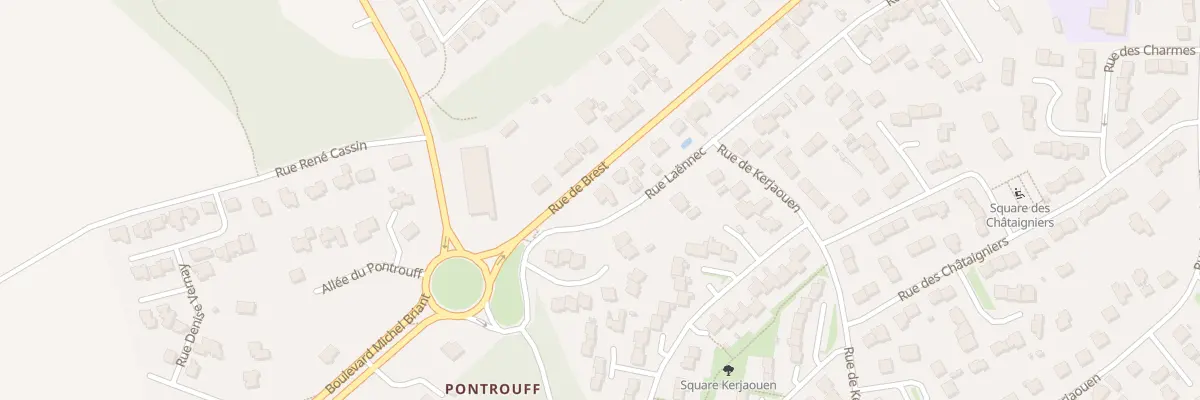 Plan du 155 Rue de Brest à Guipavas