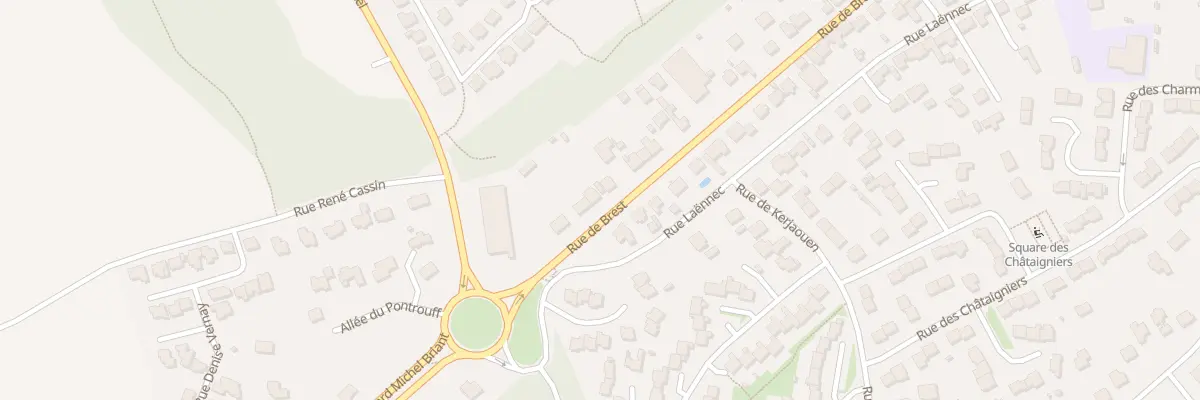 Plan du 154 Rue de Brest à Guipavas