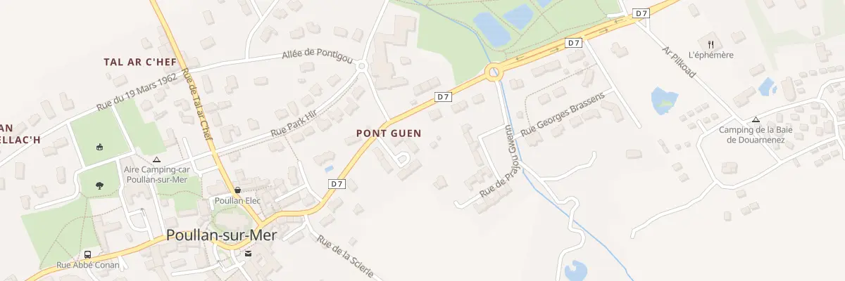 Plan du 5 Res Pont Gwenn à Poullan-sur-Mer