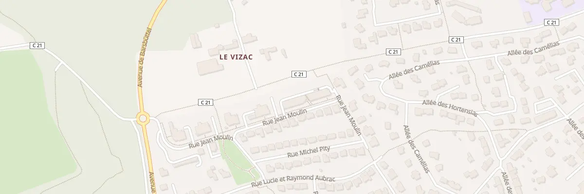 Plan du 330 Rue Jean Moulin à Guipavas