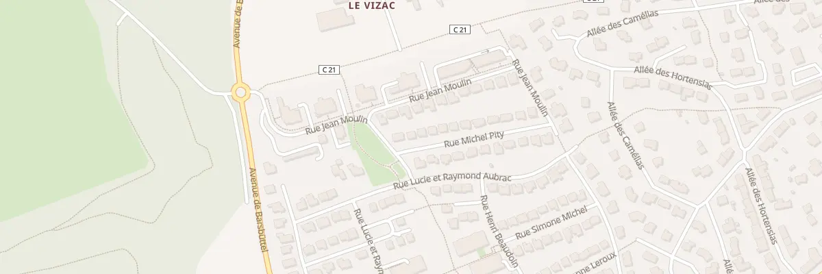 Plan du 20 Rue Michel Pity à Guipavas