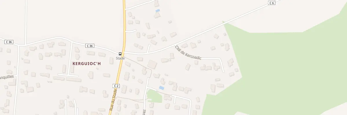 Plan du 5 Rue du Château d’Eau à Kernilis