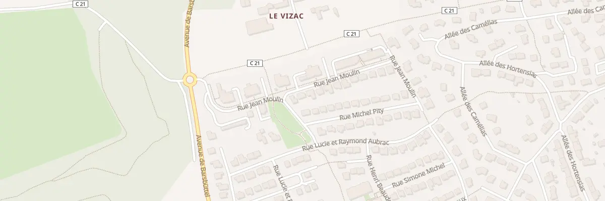 Plan du 195 Rue Jean Moulin à Guipavas