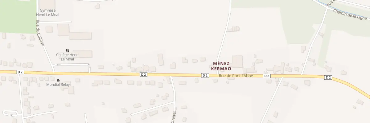Plan du 31B Rue de Pont-l’Abbé à Plozévet