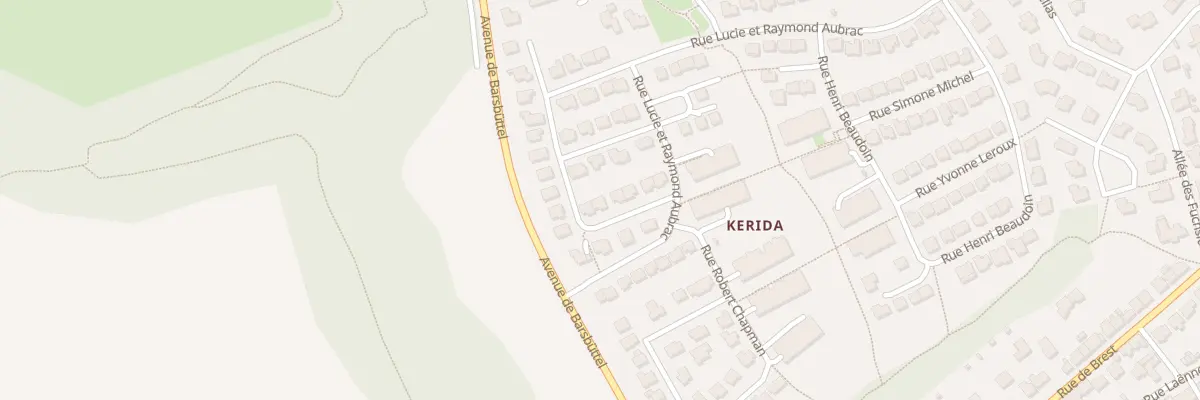 Plan du 55 Rue Yves Hily à Guipavas