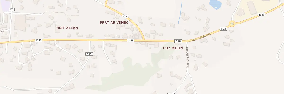 Plan du 33 Rue des Abers à Kernilis