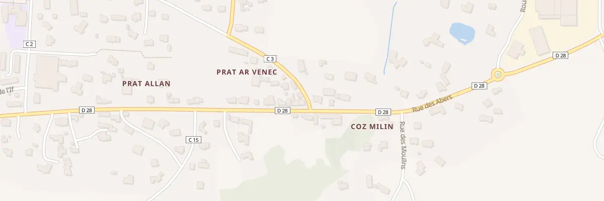 Plan du 36 Rue des Abers à Kernilis