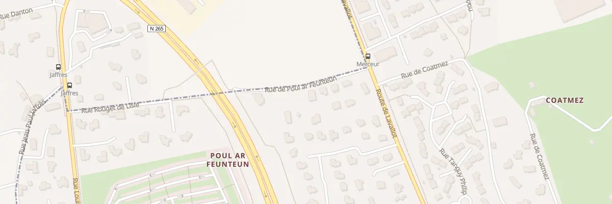 Plan du 7 Rue de Poul Ar Feunteun au Relecq-Kerhuon