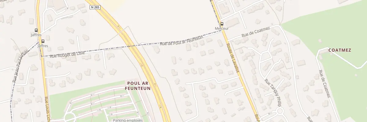 Plan du 7B Rue de Poul ar Feunteun au Relecq-Kerhuon