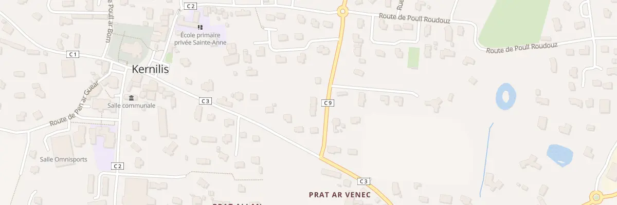 Plan du 6 Rue du Stade à Kernilis