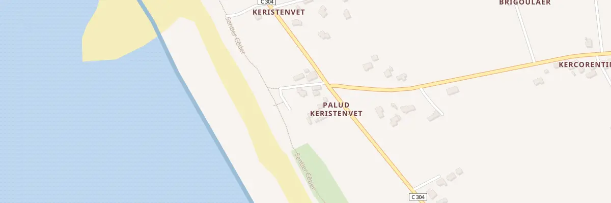 Plan du 771 Palud Keristenvet à Clohars-Fouesnant