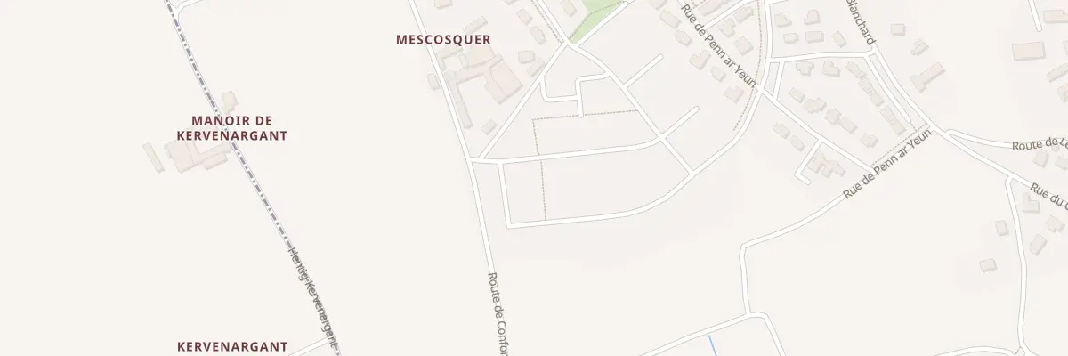 Plan du 15 Rue Anita Conti à Poullan-sur-Mer