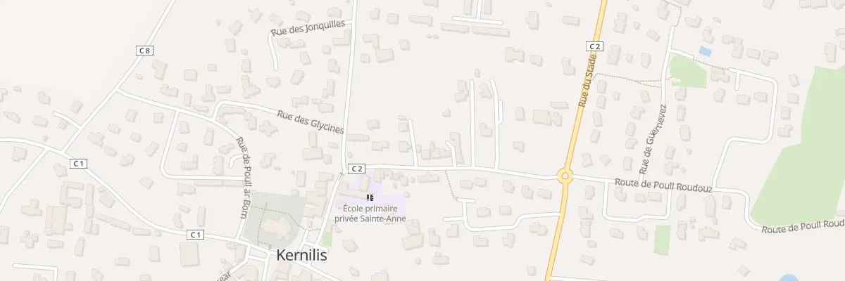 Plan du 14 Rue de Keranna à Kernilis