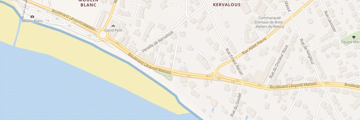 Plan du 2 Rue Aristide Briand au Relecq-Kerhuon